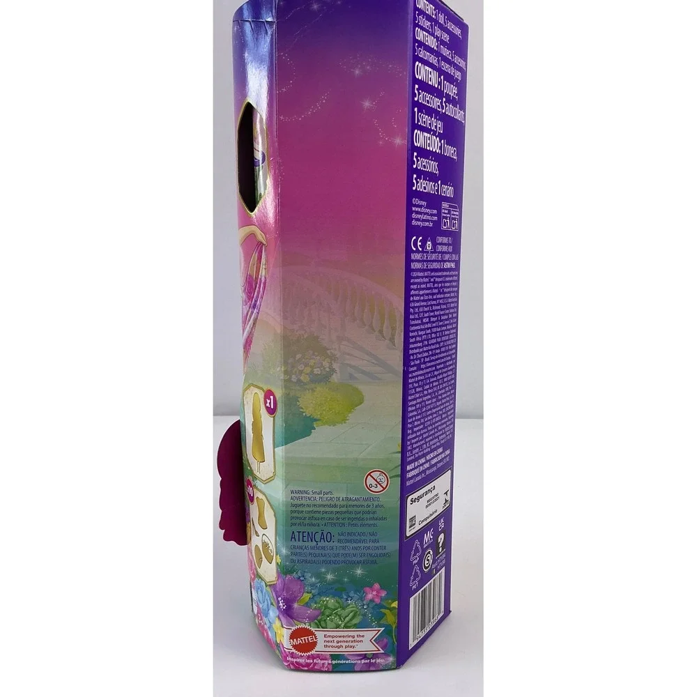 Disney Princess Rapunzel Spin & Reveal‎ Stories Twist Doll Mattel 11 Surprises